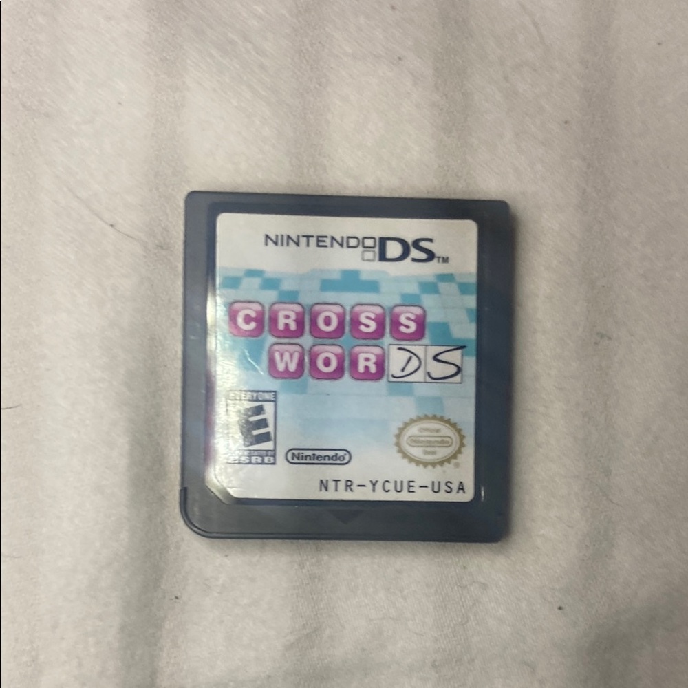 ☾.݁ᛪ༙ 3/$20 🕹️🎮  Cross Words for Nintendo DS - LOOSE + TESTED